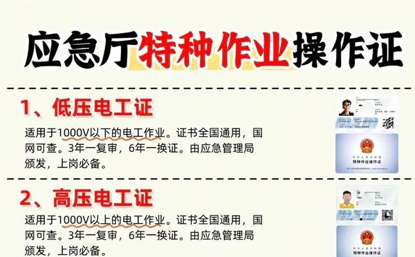 高压电工证怎么考？能当低压证用吗？⚡️