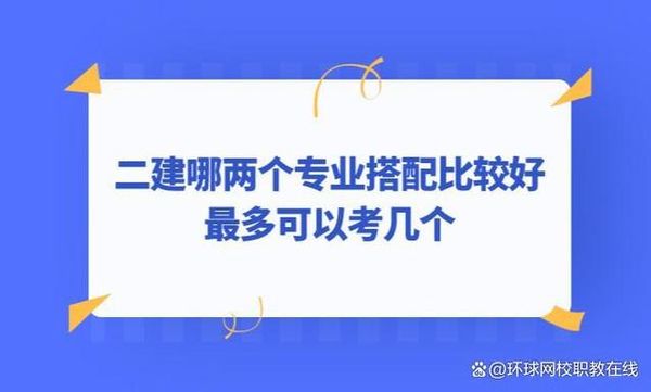二建6个专业方向怎么选？看这篇就懂了 ✅